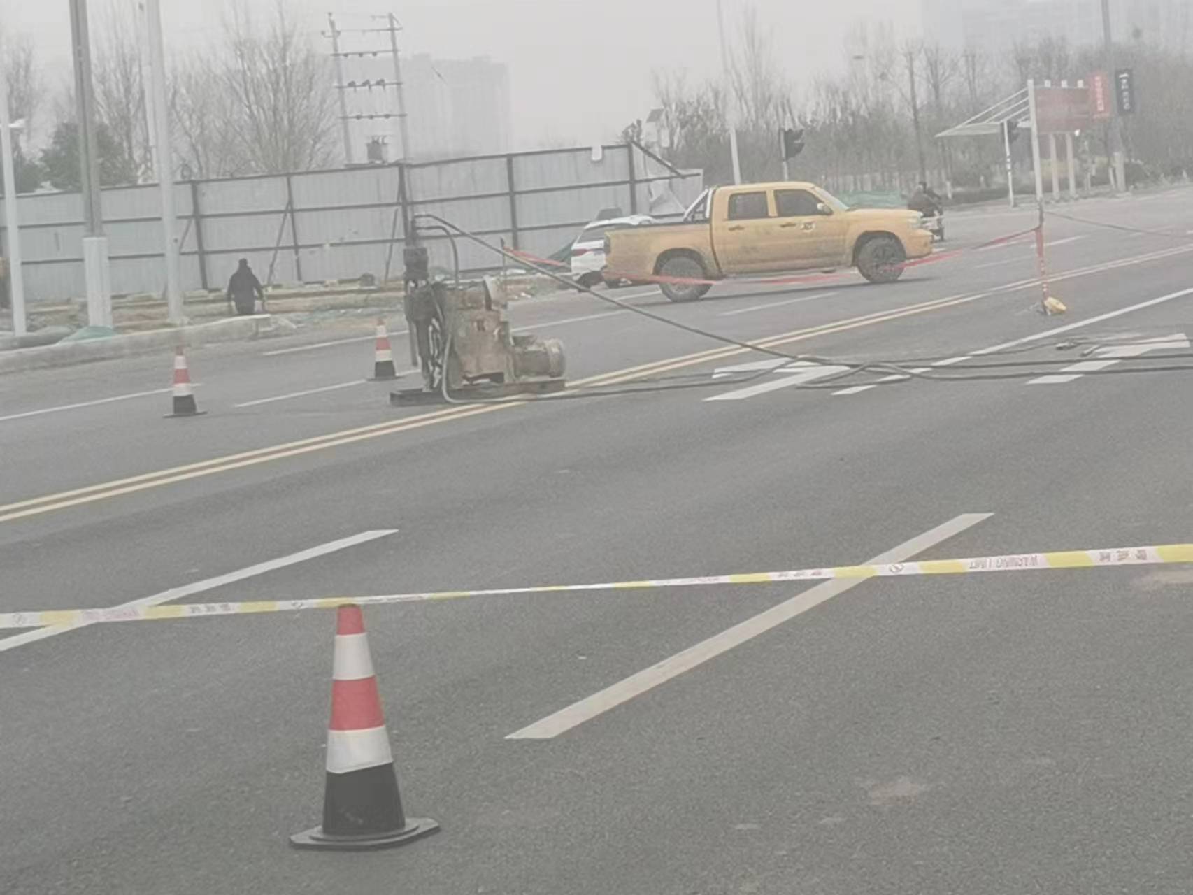 太原公路路基沉陷注浆